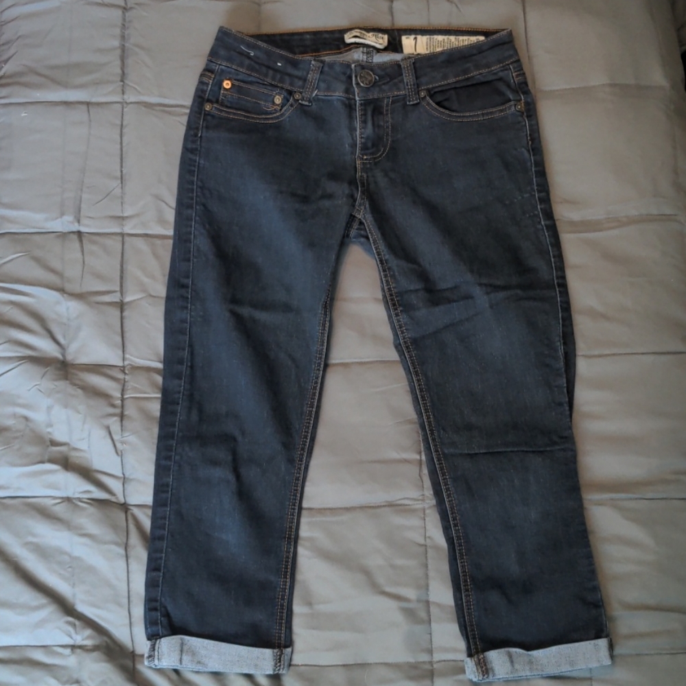 Indigo Rein Capri Jeans